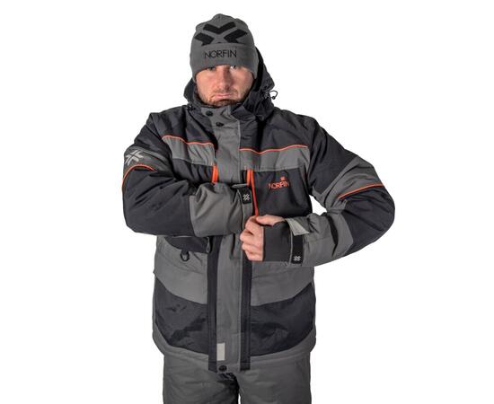 Костюм зимний Norfin DISCOVERY 3 GRAY, размер L, Размер: L, фото , изображение 6