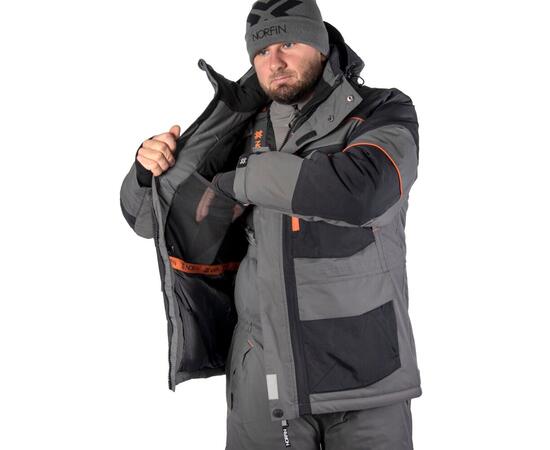 Костюм зимний Norfin DISCOVERY 3 GRAY, размер L, Размер: L, фото , изображение 10