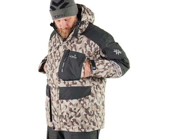 Костюм зимний Norfin TORNADO PRO DESERT LE, размер XL, Размер: XL, фото , изображение 9