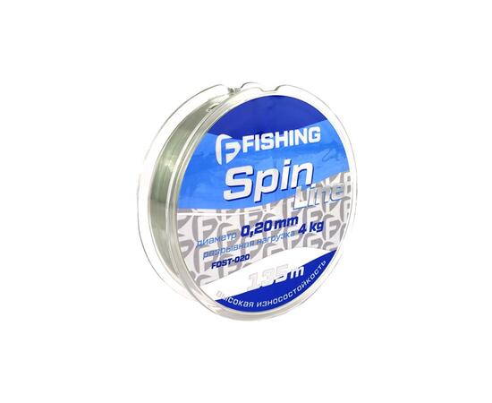 Леска F-FISHING Spin Line 135м 0,20мм 4кг/8,8lb, фото 