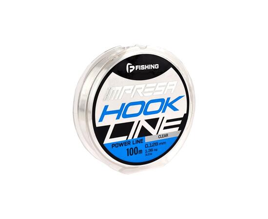 Леска F-FISHING Impresa Hook Line Clear 100м 0,128мм 1,36кг 3lb, Цвет: Clear, Размотка: 100 м, фото 
