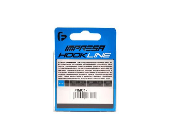 Леска F-FISHING Impresa Hook Line Clear 100м 0,148мм 1,79кг 4lb, фото , изображение 2