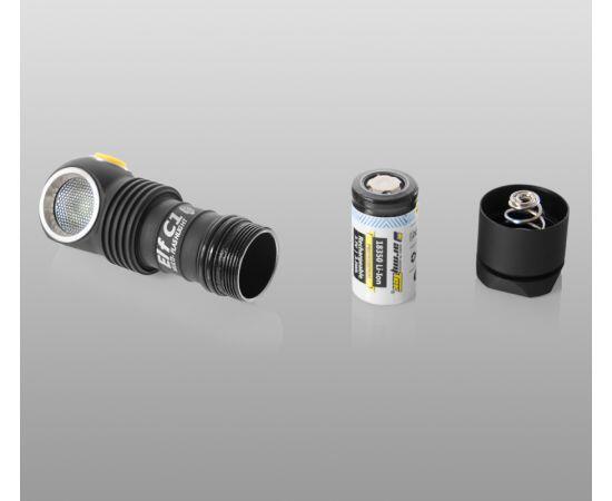 Фонарь Armytek Elf C1 Micro-USB Белый свет, Цвет: черный, Световая температура: White, фото , изображение 6