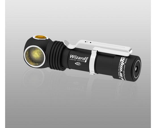 Фонарь Armytek Wizard Pro Nichia Magnet USB Теплый свет, фото 