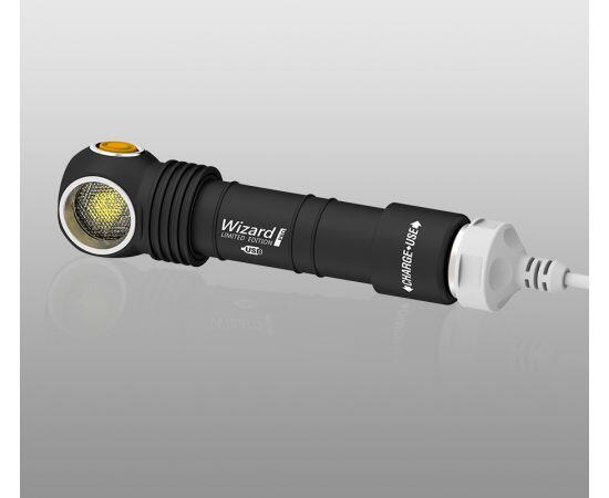 Фонарь Armytek Wizard Pro Nichia Magnet USB Теплый свет, фото , изображение 3
