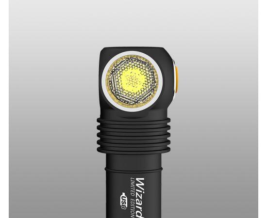 Фонарь Armytek Wizard Pro Nichia Magnet USB Теплый свет, фото , изображение 4