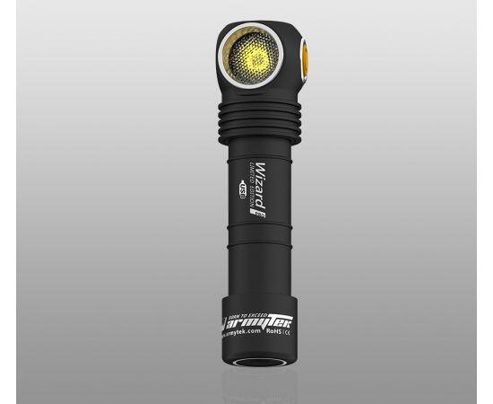 Фонарь Armytek Wizard Pro Nichia Magnet USB Теплый свет, фото , изображение 5