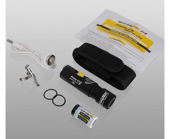 Фонарь Armytek Prime C1 Pro Magnet USB Теплый свет, Световая температура: Warm, фото , изображение 13