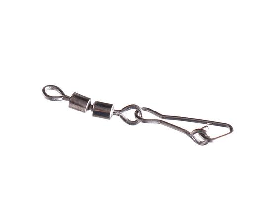 Фидерный двойной вертлюжок Flagman Double Link Swivels № 12, 5 шт, фото 