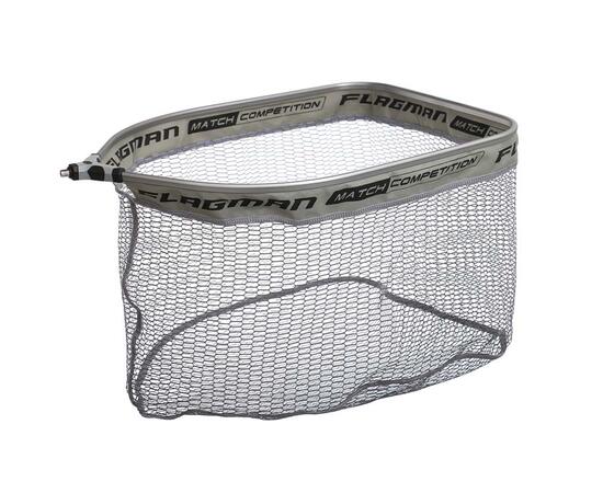 Голова подсакa Flagman Grey Rubber Head Rectangular 40x50см, фото 