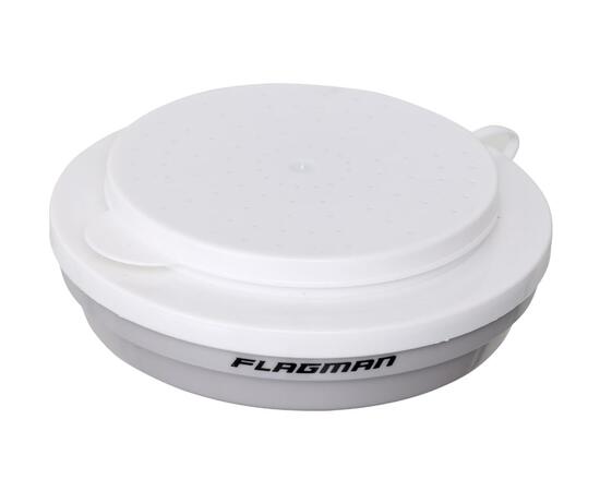 Коробка для наживки Flagman круглая 0.25л, фото 