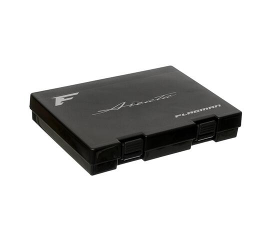 Коробка для блесен Flagman Areata Spoon Case Black 200x140x35мм, фото 