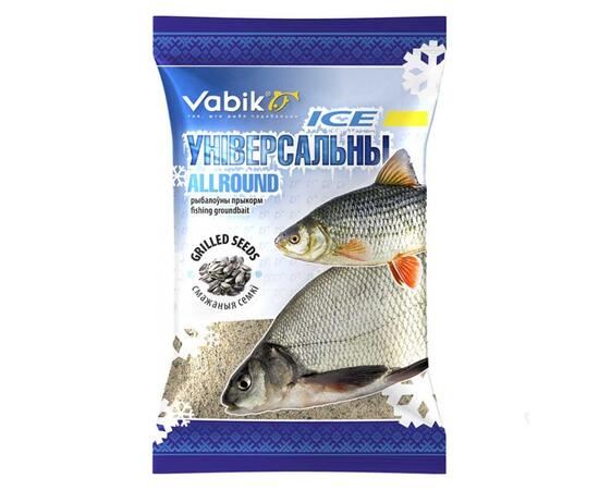 Прикормка Vabik ICE Универсальная Жареные Семечки 750г, фото 