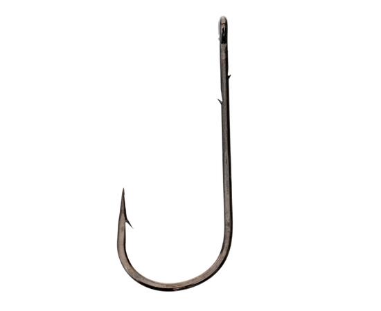 Крючки Flagman Single Round Bend Worm №1/0, фото 
