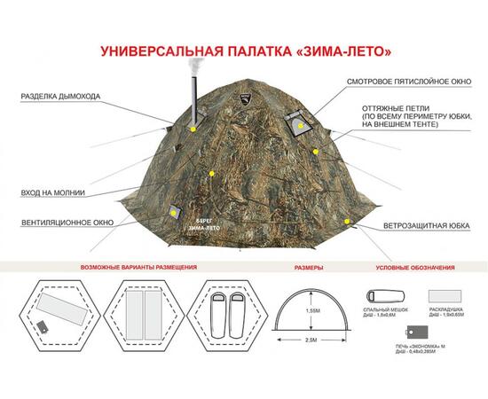 Палатка Берег Зима-лето