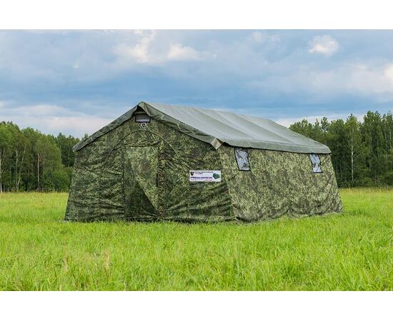 Берег Армейская палатка 10М2 (2 слоя) 5,1 х 4,1 м, фото , изображение 14
