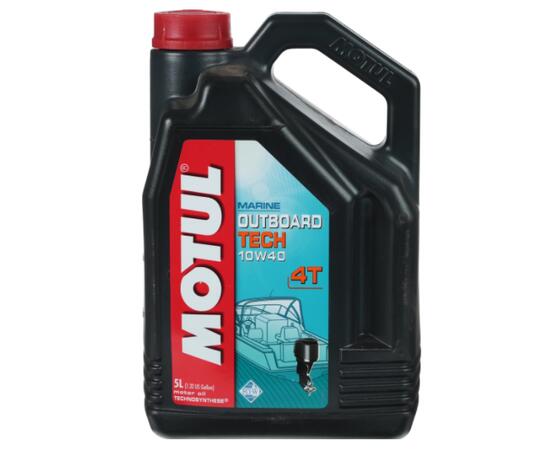 Моторное масло (4-х тактное) Motul Outboard Tech 10W-30 5л, фото 