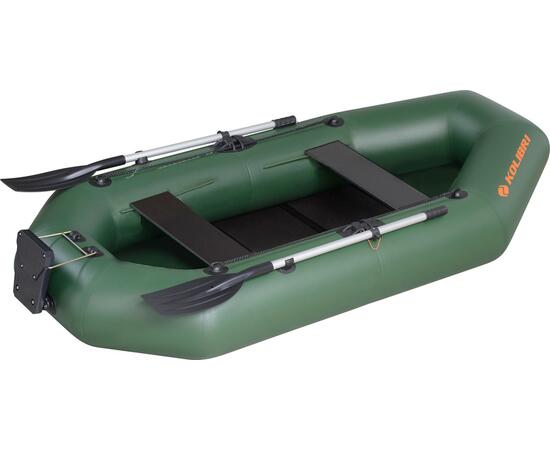 Надувная лодка Kolibri К-280Т коврик-книжка из 2-х частей, фото , изображение 2