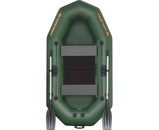 Надувная лодка Kolibri К-250Т коврик-книжка из 2-х частей, фото 