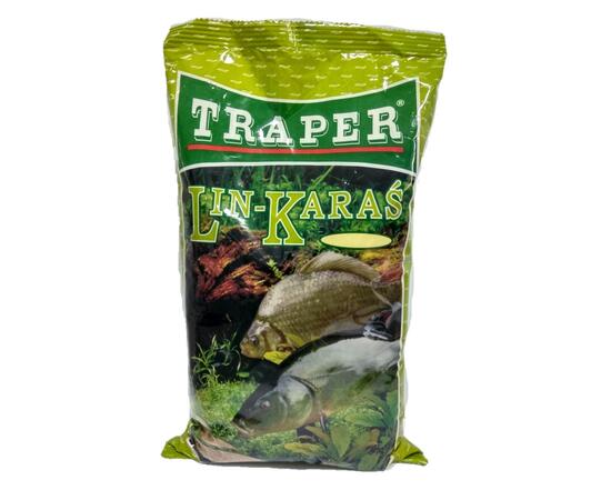 Прикормка TRAPER популярная 1 kг Линь-Карась, фото 