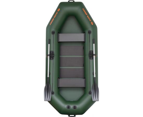 Надувная лодка Kolibri К-280Т коврик-книжка из 3-х частей, фото , изображение 4