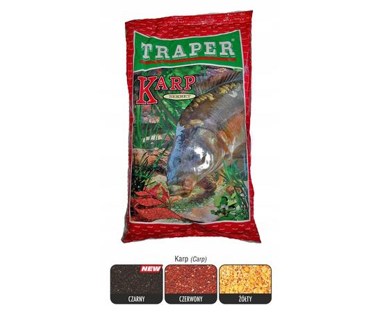 Прикормка Traper SEKRET 1kg "Карп" красный, фото , изображение 2