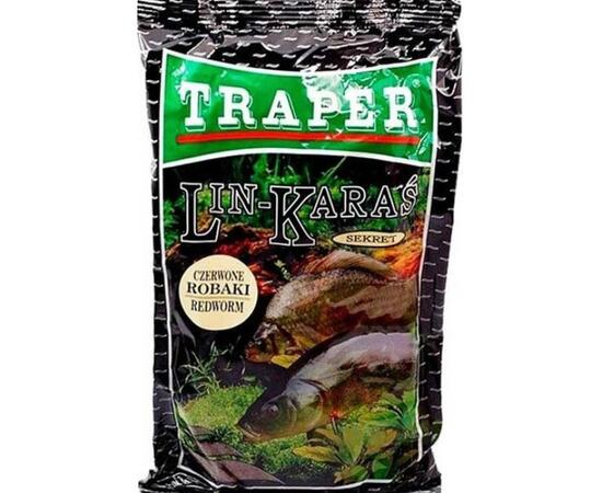 Прикормка Traper SEKRET 1kg "Линь-Карась" красный червь, фото 