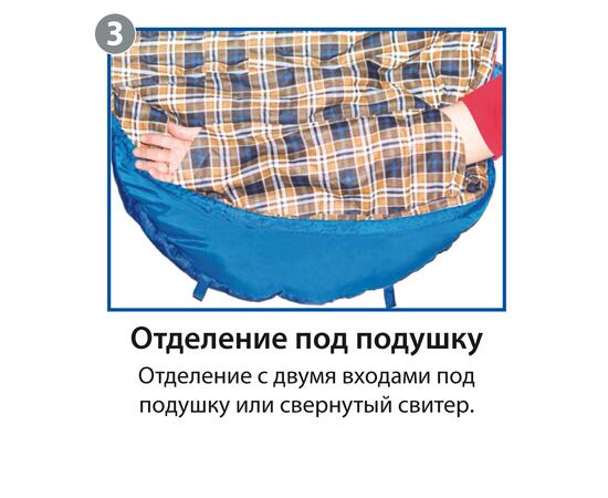 Спальный мешок BTrace Bless, фото , изображение 6
