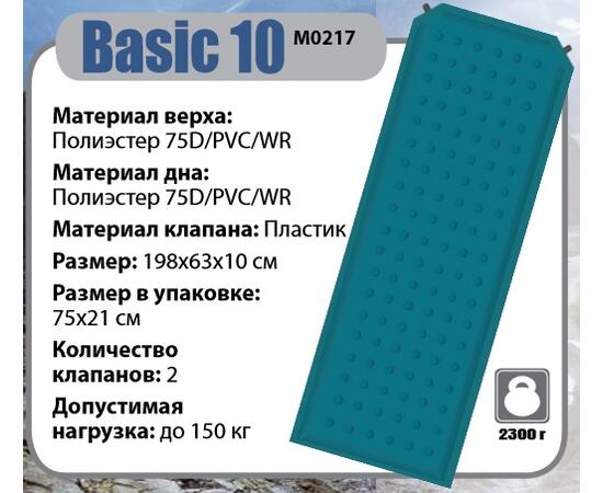 Самонадувающийся коврик BTrace Basic 10, фото , изображение 4