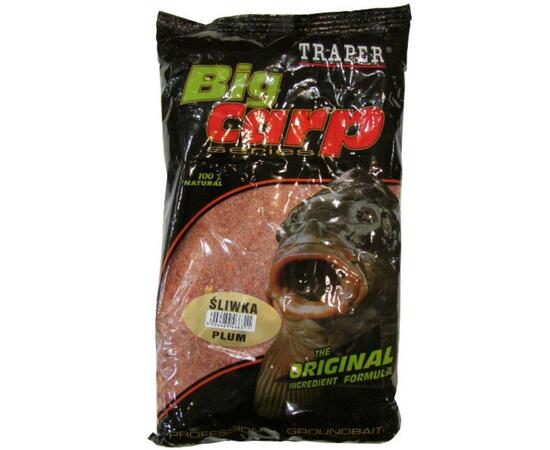 Прикормка TRAPER BIG CARP 1 кг СЛИВА, фото 
