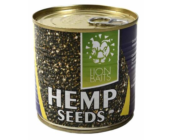 Lion Baits Зерновая смесь Hemp seeds - 430 мл, Вкус: Hemp seeds, фото 