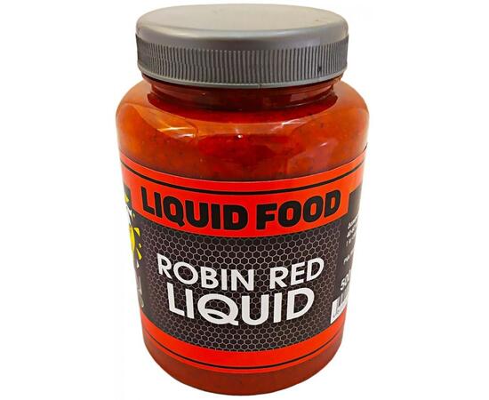 Lion Baits Жидкий ликвид LIQUID FOOD ROBIN RED - 500 мл, Вкус: ROBIN RED, фото 
