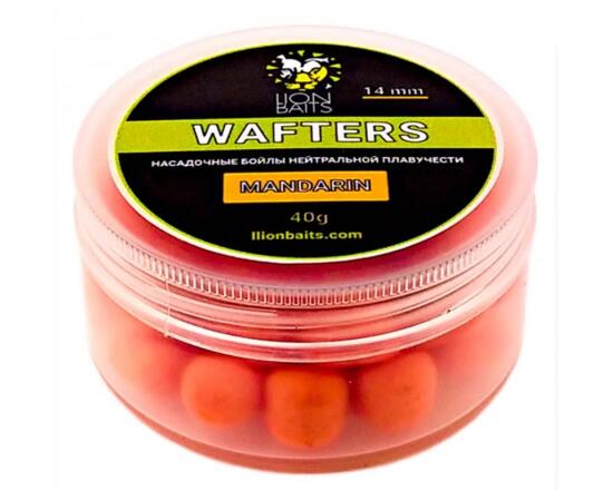 Lion Baits Wafters насадочный Бойл нейтральной плавучести MANDARIN 14мм 40гр, Вкус для группировки: MANDARIN, фото 