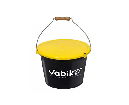 Ведро для прикормки Vabik PRO Black 18 л., Объем: 18л, фото , изображение 2