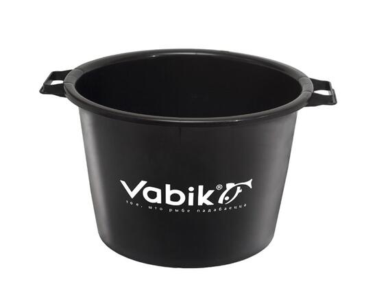 Ведро для прикормки Vabik PRO Black 40 л., Объем: 40л, фото 