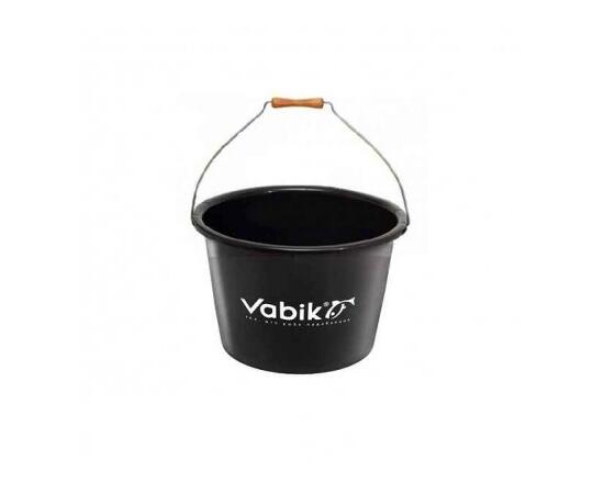 Ведро для прикормки Vabik PRO Black 13 л., Объем: 13л, фото 