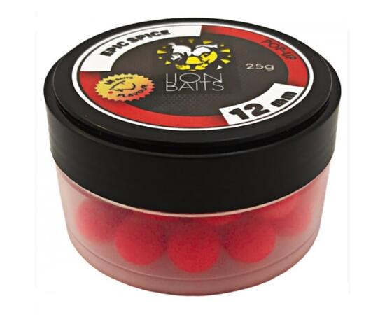 Lion Baits Бойл (pop-up) Epic Spice 12 мм - 25 г, Вкус для группировки: EPIC SPICE, фото 