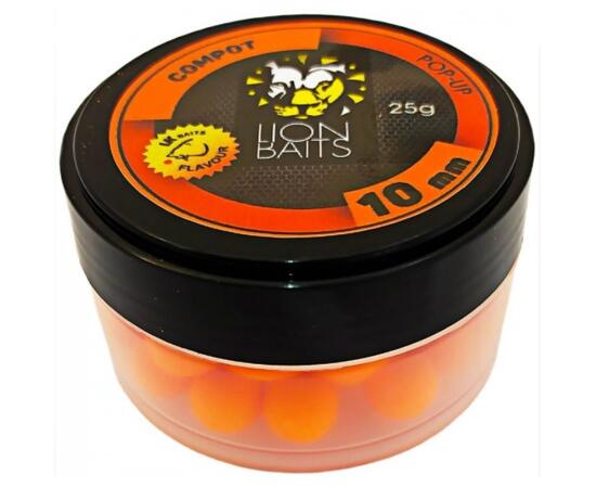 Lion Baits Бойл (pop-up) Compot 10 мм - 25 г, Вкус для группировки: COMPOT, фото 