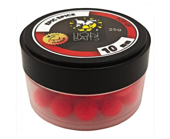 Lion Baits Бойл (pop-up) Epic Spice 10 мм - 25 г, Вкус для группировки: EPIC SPICE, фото 
