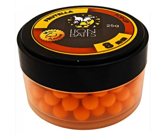 Lion Baits Бойл (pop-up) Frutella  8 мм - 25 г, Вкус для группировки: FRUTELLA, Вид рыбы: карп и амур, Диаметр (мм): 8, фото 