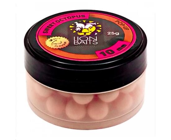 Lion Baits Бойл (pop-up) Sweet Octopus 10 мм - 25 г, Вкус для группировки: SWEET OCTOPUS, фото 