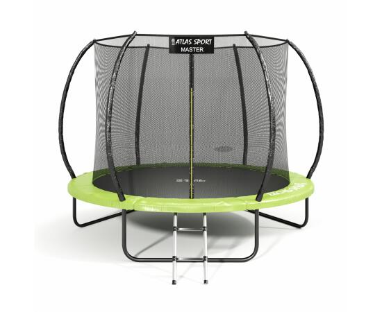 Батут Atlas Sport 252 см (8ft) MASTER GREEN, Цвет: зеленый, Диаметр батута: 252 см (8 ft), фото 