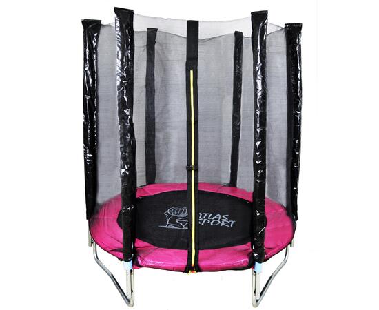 Батут Atlas Sport 140 см (4.5ft) PINK, Цвет: розовый, Диаметр батута: 140 см (4,5 ft), фото 
