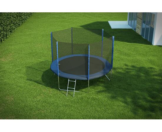 Батут Atlas Sport 252 см (8ft) BASIC с лестницей GREEN, Цвет: зеленый, Диаметр батута: 252 см (8 ft), фото , изображение 9