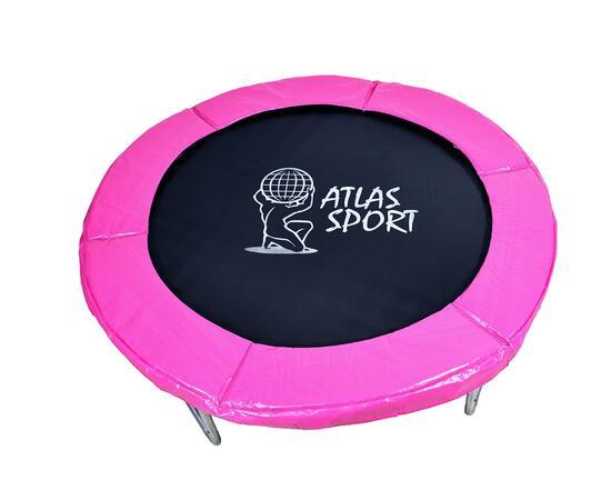 Батут Atlas Sport 140 см (4.5ft) PINK, Цвет: розовый, Диаметр батута: 140 см (4,5 ft), фото , изображение 2