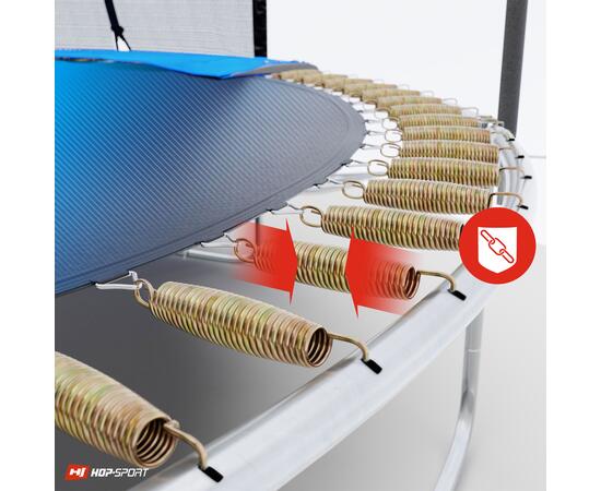 Батут Atlas Sport 312 см (10ft) PRO (усиленные опоры) BLUE, Цвет: синий, Диаметр батута: 312 см (10 ft), фото , изображение 4