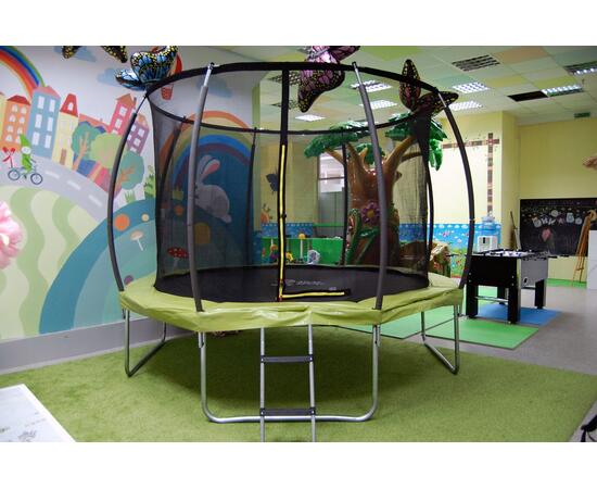 Батут Atlas Sport 374 см (12ft) MASTER GREEN, Цвет: зеленый, Диаметр батута: 374 см (12 ft), фото , изображение 4