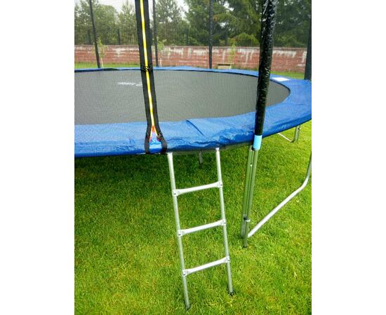 Батут Atlas Sport 435 см (14ft) PRO (усиленные опоры) BLUE, Цвет: синий, Диаметр батута: 435 см (14ft), фото , изображение 3