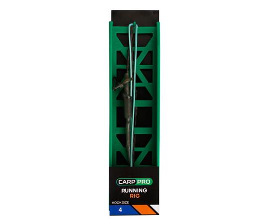 Монтаж на лидкоре Carp Pro Running Rig, №4 без грузила, фото 