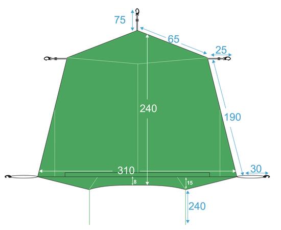 Козырёк Лотос 3 (Летний), фото , изображение 3